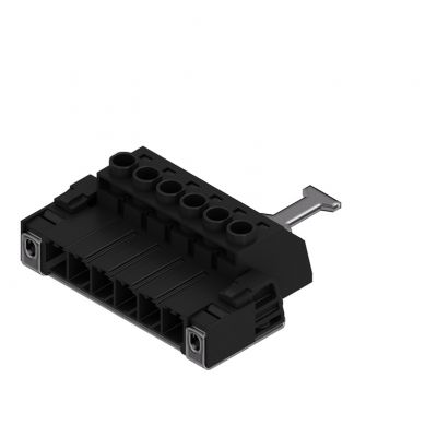 WEIDMULLER SVZ 7.62HP/06/180SH180 SN BK BX Wtyk PCB (złącze wiązki), 7.62 mm, Liczba biegunów: 6, Przyłącze z jarzmem 1932490000 /25szt./ (1932490000)