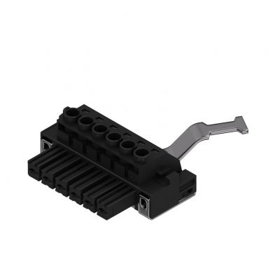 WEIDMULLER BVZ 7.62HP/06/180SH210C SN BK BX Wtyk PCB (złącze wiązki), 7.62 mm, Liczba biegunów: 6, Przyłącze z jarzmem 1933500000 /25szt./ (1933500000)