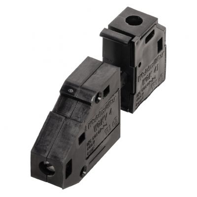 WEIDMULLER WGKV 4 GY BX OMNIMATE Power - seria WGK, zacisk przelotowy, Przekrój pomiarowy: 4 mm², złącze śrubowe, Wemid (PA), szary, Przepust 1934050000 /50szt./ (1934050000)