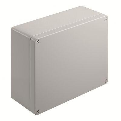 WEIDMULLER KLIPPON K71 VMQ RAL7001 Metalowa obudowa, Klippon K (pusta obudowa aluminiowa), obudowa aluminiowa, 280 x 230 x 111 mm 1937720000 /1szt./ (1937720000)