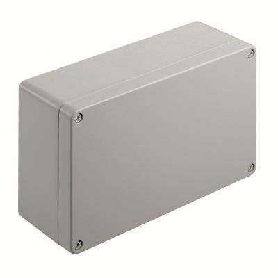 WEIDMULLER KLIPPON K61 VMQ RAL7001 Metalowa obudowa, Klippon K (pusta obudowa aluminiowa), obudowa aluminiowa, 260 x 160 x 91 mm 1937730000 /1szt./ (1937730000)