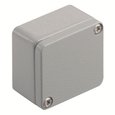 WEIDMULLER KLIPPON K0 VMQ RAL7001 Metalowa obudowa, Klippon K (pusta obudowa aluminiowa), obudowa aluminiowa, 50 x 45 x 30 mm 1937920000 /10szt./ (1937920000)