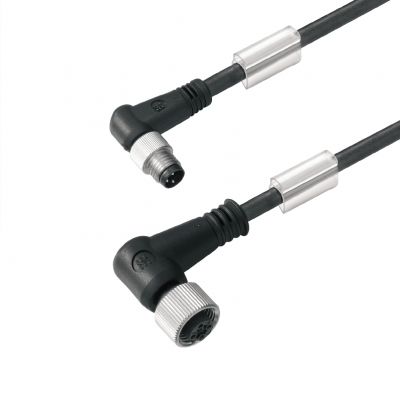 WEIDMULLER SAIL-M8WM12W-3-1.5V Przewód czujnika-siłownika (zmontowany), Kabel połączeniowy, M8 / M12, Liczba biegunów: 3, Długość kabla: 1.5 m, złącze męskie, proste - złącze żeński 1938250150 /1szt./ (1938250150)