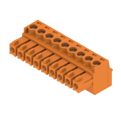 WEIDMULLER BCZ 3.81/09/180 SN OR BX Wtyk PCB (złącze wiązki), 3.81 mm, Liczba biegunów: 9, Przyłącze z jarzmem 1940800000 /50szt./ (1940800000)