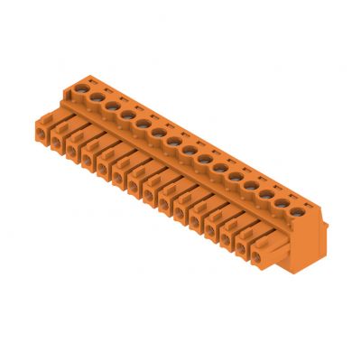 WEIDMULLER BCZ 3.81/15/180 SN OR BX Wtyk PCB (złącze wiązki), 3.81 mm, Liczba biegunów: 15, Przyłącze z jarzmem 1940860000 /50szt./ (1940860000)