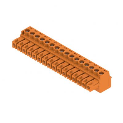 WEIDMULLER BCZ 3.81/16/180 SN OR BX Wtyk PCB (złącze wiązki), 3.81 mm, Liczba biegunów: 16, Przyłącze z jarzmem 1940870000 /50szt./ (1940870000)