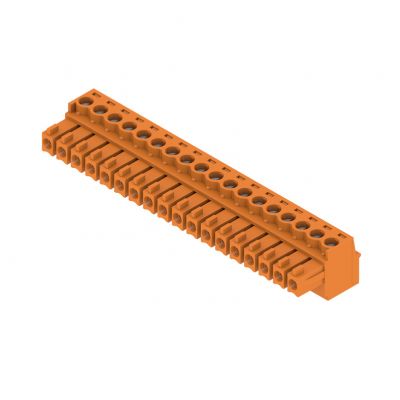 WEIDMULLER BCZ 3.81/18/180 SN OR BX Wtyk PCB (złącze wiązki), 3.81 mm, Liczba biegunów: 18, Przyłącze z jarzmem 1940900000 /50szt./ (1940900000)