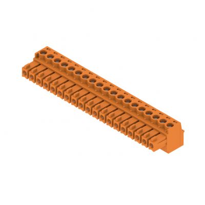 WEIDMULLER BCZ 3.81/19/180 SN OR BX Wtyk PCB (złącze wiązki), 3.81 mm, Liczba biegunów: 19, Przyłącze z jarzmem 1940910000 /50szt./ (1940910000)