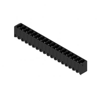 WEIDMULLER SC 3.81/18/180G 3.2SN BK BX Wtyki PCB (złącza płyty), 3.81 mm, Liczba biegunów: 18, kąt odejścia: 180° 1943150000 /24szt./ (1943150000)