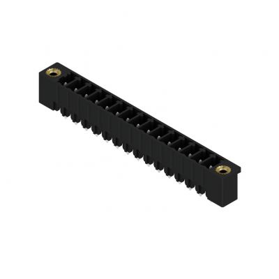WEIDMULLER SC 3.81/15/180F 3.2SN BK BX Wtyki PCB (złącza płyty), 3.81 mm, Liczba biegunów: 15, kąt odejścia: 180° 1943510000 /24szt./ (1943510000)
