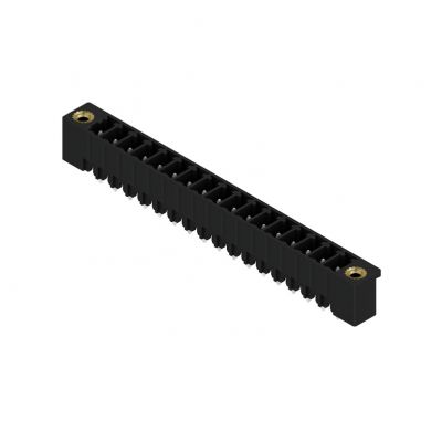 WEIDMULLER SC 3.81/17/180F 3.2SN BK BX Wtyki PCB (złącza płyty), 3.81 mm, Liczba biegunów: 17, kąt odejścia: 180° 1943520000 /24szt./ (1943520000)