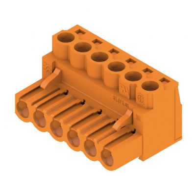 WEIDMULLER BLZP 5.08HC/06/180 SN OR BX Wtyk PCB (złącze wiązki), 5.08 mm, Liczba biegunów: 6, Przyłącze z jarzmem 1943620000 /60szt./ (1943620000)
