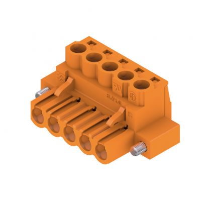 WEIDMULLER BLZP 5.08HC/05/180F SN OR BX Wtyk PCB (złącze wiązki), 5.08 mm, Liczba biegunów: 5, Przyłącze z jarzmem 1944120000 /48szt./ (1944120000)