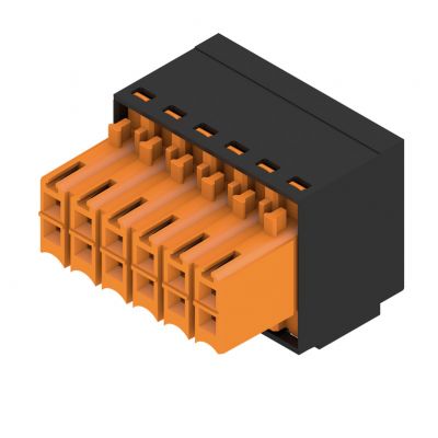 WEIDMULLER B2L 3.50/12/180QV6 SN BK BX Wtyk PCB (złącze wiązki), 3.50 mm, Liczba biegunów: 12, złącze sprężynowe 1944620000 /84szt./ (1944620000)