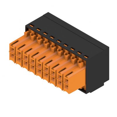 WEIDMULLER B2L 3.50/18/180QV9 SN BK BX Wtyk PCB (złącze wiązki), 3.50 mm, Liczba biegunów: 18, złącze sprężynowe 1944650000 /54szt./ (1944650000)