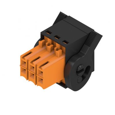 WEIDMULLER B2L 3.50/06/180LHQV3 SN BK BX Wtyk PCB (złącze wiązki), 3.50 mm, Liczba biegunów: 6, złącze sprężynowe 1944750000 /108szt./ (1944750000)