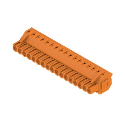 WEIDMULLER BLZP 5.08HC/17/225B SN OR BX Wtyk PCB (złącze wiązki), 5.08 mm, Liczba biegunów: 17, Przyłącze z jarzmem 1945900000 /18szt./ (1945900000)