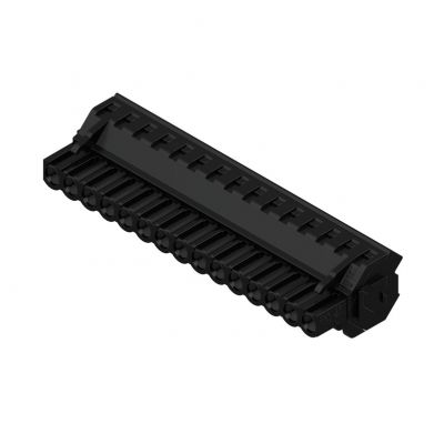 WEIDMULLER BLZP 5.08HC/15/225B SN BK BX Wtyk PCB (złącze wiązki), 5.08 mm, Liczba biegunów: 15, Przyłącze z jarzmem 1946110000 /24szt./ (1946110000)