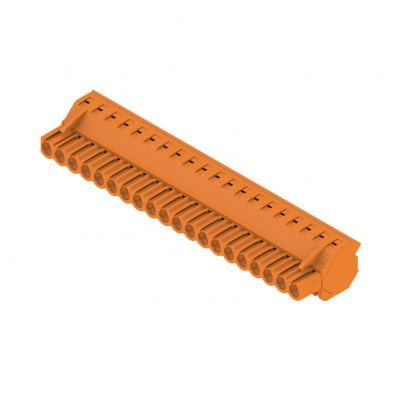 WEIDMULLER BLZP 5.08HC/20/225 SN OR BX Wtyk PCB (złącze wiązki), 5.08 mm, Liczba biegunów: 20, Przyłącze z jarzmem 1946430000 /18szt./ (1946430000)