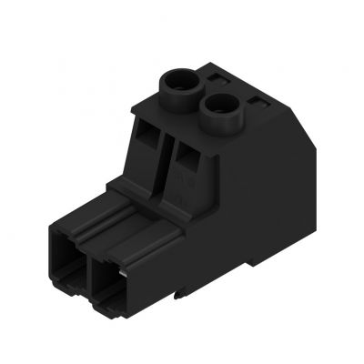 WEIDMULLER SUZ 10.16HP/02/180G AG BK BX Wtyk PCB (złącze wiązki), 10.16 mm, Liczba biegunów: 2, Przyłącze z jarzmem 1947480000 /64szt./ (1947480000)