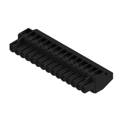 WEIDMULLER BLZP 5.08HC/15/90 SN BK BX Wtyk PCB (złącze wiązki), 5.08 mm, Liczba biegunów: 15, Przyłącze z jarzmem 1948370000 /24szt./ (1948370000)
