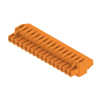 WEIDMULLER BLZP 5.08HC/16/270 SN OR BX Wtyk PCB (złącze wiązki), 5.08 mm, Liczba biegunów: 16, Przyłącze z jarzmem 1948930000 /18szt./ (1948930000)