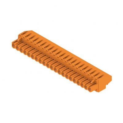 WEIDMULLER BLZP 5.08HC/21/270 SN OR BX Wtyk PCB (złącze wiązki), 5.08 mm, Liczba biegunów: 21, Przyłącze z jarzmem 1948980000 /12szt./ (1948980000)