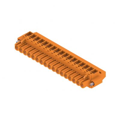 WEIDMULLER BLZP 5.08HC/17/90F SN OR BX Wtyk PCB (złącze wiązki), 5.08 mm, Liczba biegunów: 17, Przyłącze z jarzmem 1949950000 /18szt./ (1949950000)