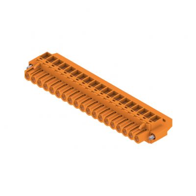 WEIDMULLER BLZP 5.08HC/19/90F SN OR BX Wtyk PCB (złącze wiązki), 5.08 mm, Liczba biegunów: 19, Przyłącze z jarzmem 1949970000 /12szt./ (1949970000)