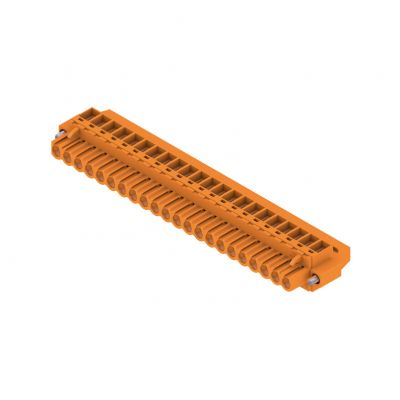 WEIDMULLER BLZP 5.08HC/22/90F SN OR BX Wtyk PCB (złącze wiązki), 5.08 mm, Liczba biegunów: 22, Przyłącze z jarzmem 1950010000 /12szt./ (1950010000)