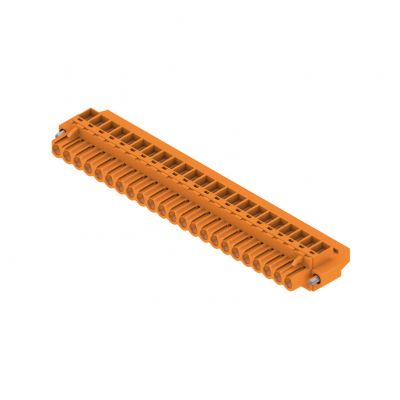 WEIDMULLER BLZP 5.08HC/23/90F SN OR BX Wtyk PCB (złącze wiązki), 5.08 mm, Liczba biegunów: 23, Przyłącze z jarzmem 1950020000 /12szt./ (1950020000)