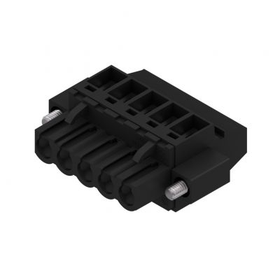 WEIDMULLER BLZP 5.08HC/05/90F SN BK BX Wtyk PCB (złącze wiązki), 5.08 mm, Liczba biegunów: 5, Przyłącze z jarzmem 1950070000 /48szt./ (1950070000)