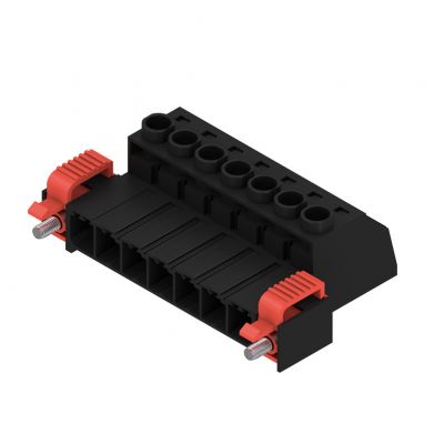 WEIDMULLER SVZ 7.62HP/07/180SFC SN BK BX Wtyk PCB (złącze wiązki), 7.62 mm, Liczba biegunów: 7, Przyłącze z jarzmem 1951050000 /50szt./ (1951050000)