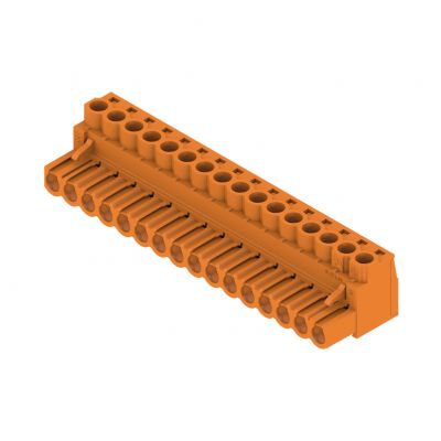 WEIDMULLER BLZP 5.00HC/16/180 SN OR BX Wtyk PCB (złącze wiązki), 5.00 mm, Liczba biegunów: 16, Przyłącze z jarzmem 1954350000 /18szt./ (1954350000)