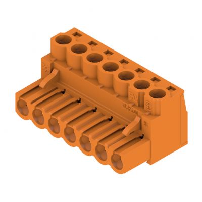 WEIDMULLER BLZP 5.00HC/07/180 SN OR BX Wtyk PCB (złącze wiązki), 5.00 mm, Liczba biegunów: 7, Przyłącze z jarzmem 1954440000 /48szt./ (1954440000)