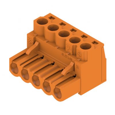 WEIDMULLER BLZP 5.00HC/05/180 SN OR BX Wtyk PCB (złącze wiązki), 5.00 mm, Liczba biegunów: 5, Przyłącze z jarzmem 1954460000 /72szt./ (1954460000)