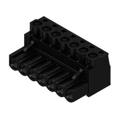 WEIDMULLER BLZP 5.00HC/07/180 SN BK BX Wtyk PCB (złącze wiązki), 5.00 mm, Liczba biegunów: 7, Przyłącze z jarzmem 1955520000 /48szt./ (1955520000)