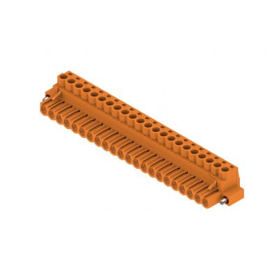 WEIDMULLER BLZP 5.00HC/22/180F SN OR BX Wtyk PCB (złącze wiązki), 5.00 mm, Liczba biegunów: 22, Przyłącze z jarzmem 1955600000 /12szt./ (1955600000)