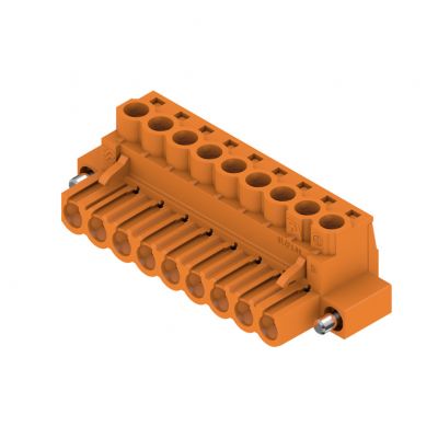 WEIDMULLER BLZP 5.00HC/09/180F SN OR BX Wtyk PCB (złącze wiązki), 5.00 mm, Liczba biegunów: 9, Przyłącze z jarzmem 1955730000 /30szt./ (1955730000)