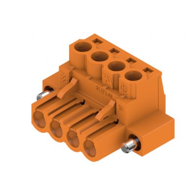 WEIDMULLER BLZP 5.00HC/04/180F SN OR BX Wtyk PCB (złącze wiązki), 5.00 mm, Liczba biegunów: 4, Przyłącze z jarzmem 1955780000 /60szt./ (1955780000)