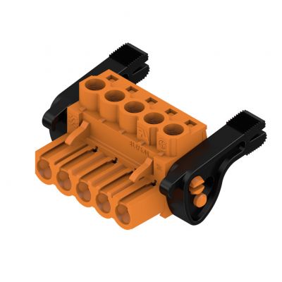 WEIDMULLER BLZP 5.00HC/05/180LR SN OR BX Wtyk PCB (złącze wiązki), 5.00 mm, Liczba biegunów: 5, Przyłącze z jarzmem 1956340000 /48szt./ (1956340000)