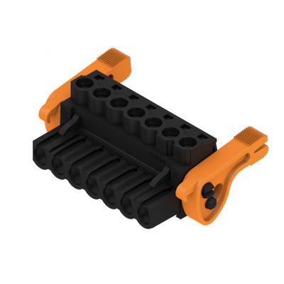 WEIDMULLER BLZP 5.00HC/07/180LR SN BK BX Wtyk PCB (złącze wiązki), 5.00 mm, Liczba biegunów: 7, Przyłącze z jarzmem 1956550000 /36szt./ (1956550000)