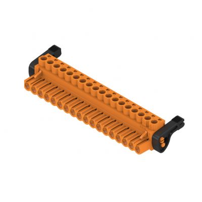WEIDMULLER BLZP 5.00HC/18/180LH SN OR BX Wtyk PCB (złącze wiązki), 5.00 mm, Liczba biegunów: 18, Przyłącze z jarzmem 1956770000 /18szt./ (1956770000)