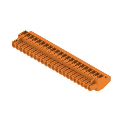 WEIDMULLER BLZP 5.00HC/22/90 SN OR BX Wtyk PCB (złącze wiązki), 5.00 mm, Liczba biegunów: 22, Przyłącze z jarzmem 1957820000 /12szt./ (1957820000)