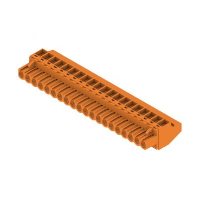 WEIDMULLER BLZP 5.00HC/20/90 SN OR BX Wtyk PCB (złącze wiązki), 5.00 mm, Liczba biegunów: 20, Przyłącze z jarzmem 1957850000 /18szt./ (1957850000)