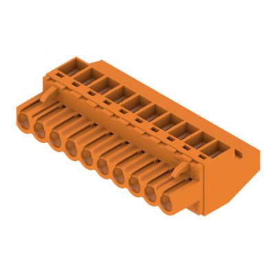WEIDMULLER BLZP 5.00HC/10/90 SN OR BX Wtyk PCB (złącze wiązki), 5.00 mm, Liczba biegunów: 10, Przyłącze z jarzmem 1958160000 /36szt./ (1958160000)