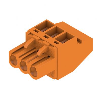 WEIDMULLER BLZP 5.00HC/03/90 SN OR BX Wtyk PCB (złącze wiązki), 5.00 mm, Liczba biegunów: 3, Przyłącze z jarzmem 1958290000 /120szt./ (1958290000)