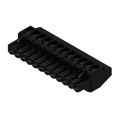 WEIDMULLER BLZP 5.00HC/12/90 SN BK BX Wtyk PCB (złącze wiązki), 5.00 mm, Liczba biegunów: 12, Przyłącze z jarzmem 1958550000 /30szt./ (1958550000)