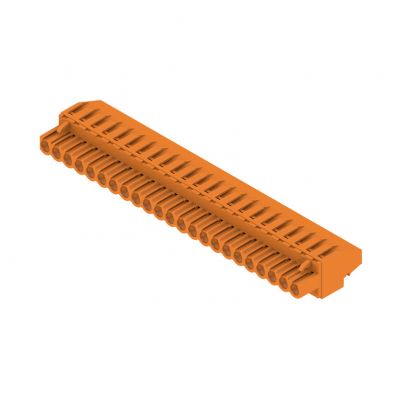 WEIDMULLER BLZP 5.00HC/23/270 SN OR BX Wtyk PCB (złącze wiązki), 5.00 mm, Liczba biegunów: 23, Przyłącze z jarzmem 1958670000 /12szt./ (1958670000)
