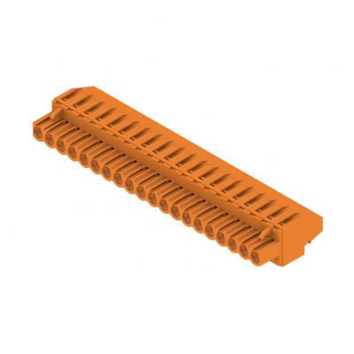 WEIDMULLER BLZP 5.00HC/20/270 SN OR BX Wtyk PCB (złącze wiązki), 5.00 mm, Liczba biegunów: 20, Przyłącze z jarzmem 1958700000 /18szt./ (1958700000)